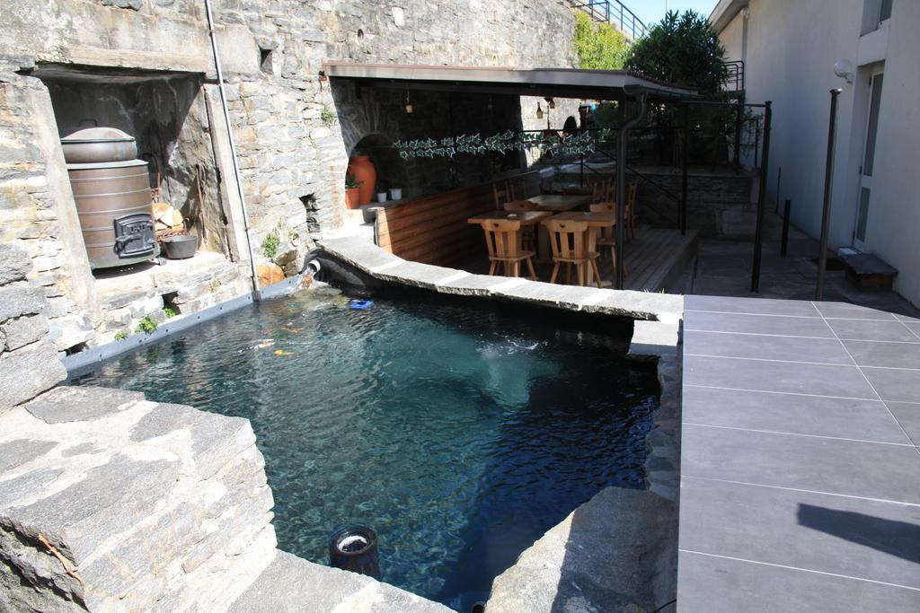 Hotel Garni Morettina Brissago Buitenkant foto